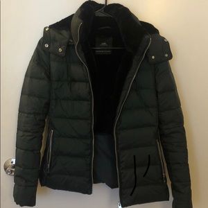 Dark Green Puffer Jacket